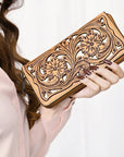 American Darling Wallet Hand Tooled Genuine Leather women bag western handbag purse