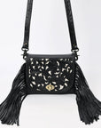 American Darling SMALL CROSSBODY Hand Tooled Genuine Leather women bag western handbag purse