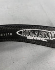 HILASON Western Heavy Duty Genuine Leather Mens Belt Black