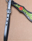 COMFYTACK Western Horse Headstall Breast Collar Tack Genuine American Leather