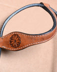 COMFYTACK Western Horse Headstall Breast Collar Tack Genuine American Leather
