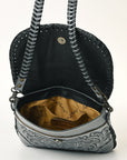 American Darling Small Crossbody Hand Tooled Genuine Leather women bag western handbag purse