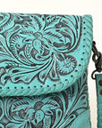 American Darling Small Crossbody Hand Tooled Genuine Leather women bag western handbag purse