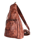 Never Mind Nmbgm165B Sling Vintage Handmade Genuine Cowhide Leather Women Bag Western Handbag Purse