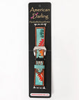 American Darling I watch Strap Genuine Leather With Beautiful Cactus Hand Painted Smart Watch Strap
