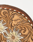 American Darling Hand Tooled Genuine Leather women bag western handbag purse