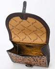 American Darling Adbga528 Briefcase Hand Tooled Genuine Leather Women Bag Western Handbag Purse