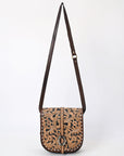American Darling Adbga530 Small Crossbody Hand Tooled Genuine Leather Women Bag Western Handbag Purse