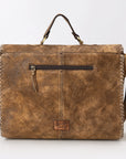 American Darling Adbga535 Briefcase Genuine Leather Women Bag Western Handbag Purse