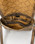 American Darling Adbga535 Briefcase Genuine Leather Women Bag Western Handbag Purse