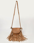 Never Mind Nmbgm168 Small Crossbody Vintage Handmade Genuine Cowhide Leather Women Bag Western Handbag Purse