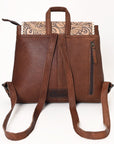 OHLAY OHG134 Cross Body Hand Tooled Hair-On Genuine Leather women bag western handbag purse