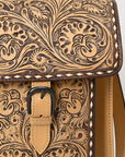 ADBGZ824 American Darling BRIEFCASE Hand Tooled Genuine Leather women bag western handbag purse
