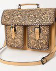 ADBGZ824 American Darling BRIEFCASE Hand Tooled Genuine Leather women bag western handbag purse