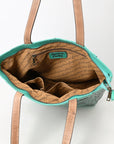 American Darling Tote Hand Tooled Genuine Leather women bag western handbag purse