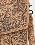 American Darling BRIEFCASE Hand Tooled Genuine Leather women bag western handbag purse