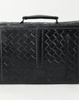 American Darling BRIEFCASE Hand Tooled Genuine Leather women bag western handbag purse