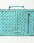 American Darling BRIEFCASE Hand Tooled Genuine Leather women bag western handbag purse