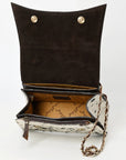 American Darling Crossbody Beautifully Hand Tooled Hair-On Genuine Leather women bag western handbag purse |