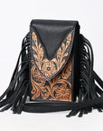 American Darling Adbga537 Cross Body I Hand Tooled Genuine Leather Women Bag Western Handbag Purse