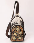 ADBGA546 American Darling SLING Hand Tooled Hair-on Genuine Leather women bag western handbag purse