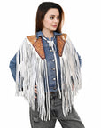 American Darling ADJW111 Genuine Leather Jewelry Necklace with Concho
