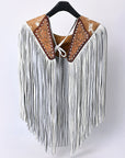 American Darling ADJW111 Genuine Leather Jewelry Necklace with Concho