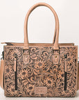 American Darling Tote Hand Tooled Genuine Leather women bag western handbag purse