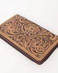 OHLAY WALLET Hand Tooled Genuine Leather women bag western handbag purse
