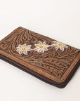OHLAY WALLET Hand Tooled Genuine Leather women bag western handbag purse