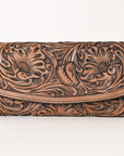 OHLAY WALLET Hand Tooled Genuine Leather women bag western handbag purse