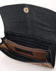 OHLAY WALLET Hand Tooled Genuine Leather women bag western handbag purse
