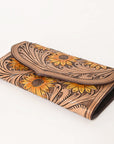 OHLAY WALLET Hand Tooled Genuine Leather women bag western handbag purse