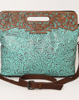 Ohlay Bags OHG170 Clutch Hand Tooled Embossed Genuine Leather Women Bag Western Handbag Purse
