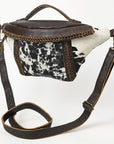 American Darling Adbgm397A Fanny Pack Hair-On Genuine Leather Women Bag Western Handbag Purse