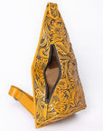 American Darling Sling Hand Tooled Genuine Leather Women Bag Western Handbag Purse