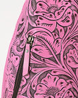 American Darling Sling Hand Tooled Genuine Leather Women Bag Western Handbag Purse