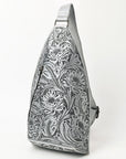 American Darling Sling Hand Tooled Genuine Leather Women Bag Western Handbag Purse