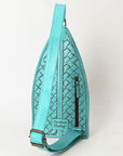 American Darling Sling Hand Tooled Genuine Leather Women Bag Western Handbag Purse
