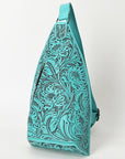 American Darling Sling Hand Tooled Genuine Leather Women Bag Western Handbag Purse