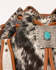 American Darling Hair-On Genuine Leather Women Bag Western Handbag Purse