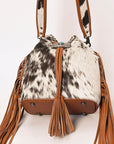 American Darling Hair-On Genuine Leather Women Bag Western Handbag Purse