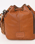 American Darling Hair-On Genuine Leather Women Bag Western Handbag Purse