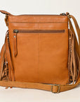 OHLAY OHA116 HOBO Upcycled Wool Hair-on Genuine Leather women bag western handbag purse