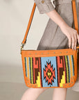 Ohlay Bags OHA123 Cross Body Saddle Blanket Genuine Western Leather Women Bag