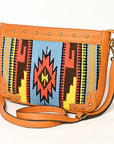 Ohlay Bags OHA123 Cross Body Saddle Blanket Genuine Western Leather Women Bag