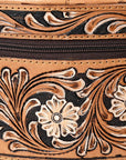 American Darling Jewelry Case Beautifully Hand Tooled Genuine Leather women bag western handbag purse