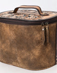 American Darling Jewelry Case Hand Tooled Genuine Leather Women's Bag Western Handbag Purse |