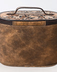 American Darling Jewelry Case Hand Tooled Genuine Leather Women's Bag Western Handbag Purse |