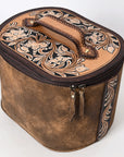 American Darling Jewelry Case Hand Tooled Genuine Leather Women's Bag Western Handbag Purse |